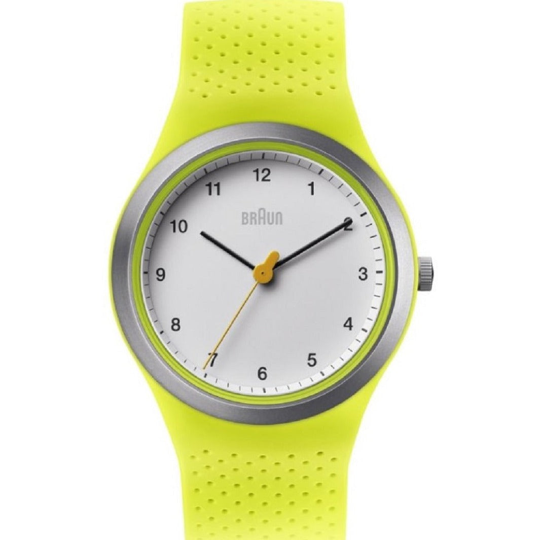 Braun BN0111 Ladies’ Sports Watch, White Dial, Green Silicone (photo 1 of 1)