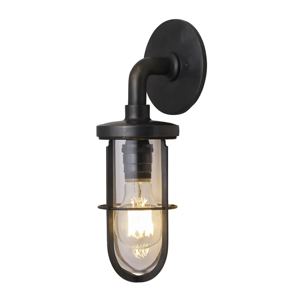 Weatherproof Ship's Well Glass Wall Light of Original BTC
