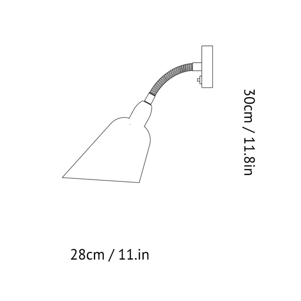 Bellevue Aj9 Wall Light by &tradition