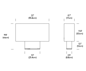 Pablo Designs Belmont Table Lamp