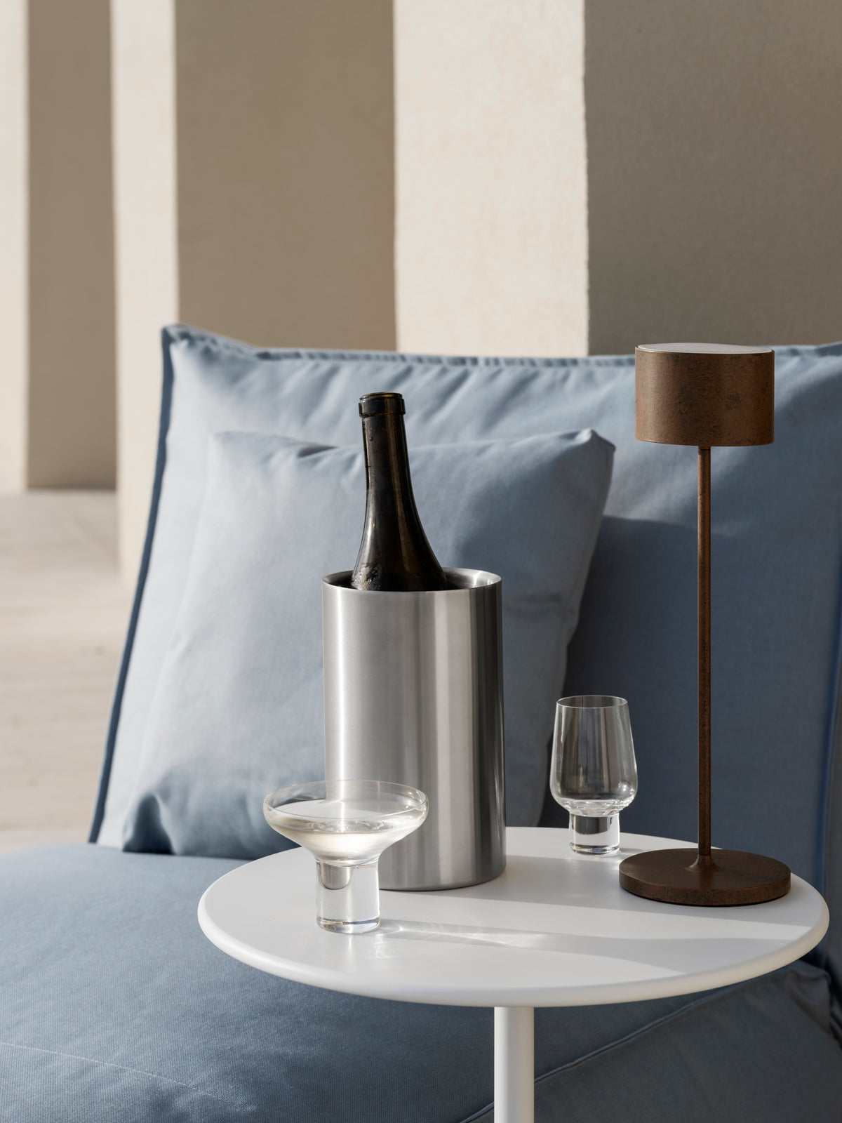 blomus KOYOI Mouth-Blown Liqueur Glass, 4.4 oz – KOYOI liqueur glass styled with blomus EASY, STAY and FAROL