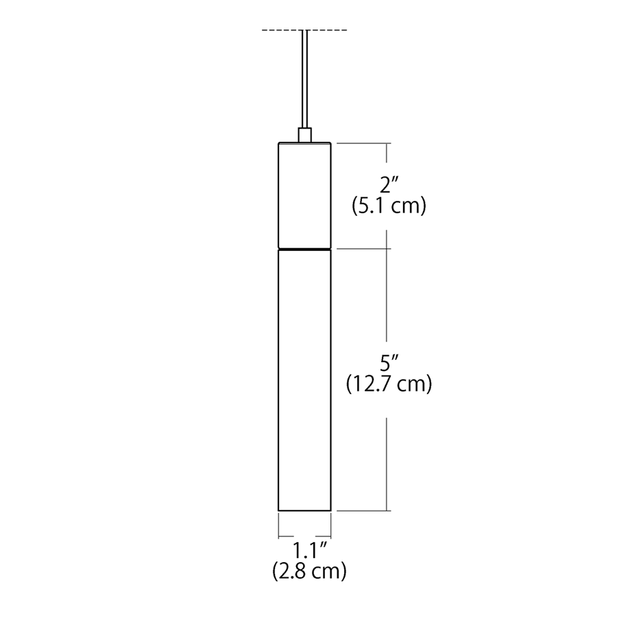 BlackJack Lighting Candle Pendant