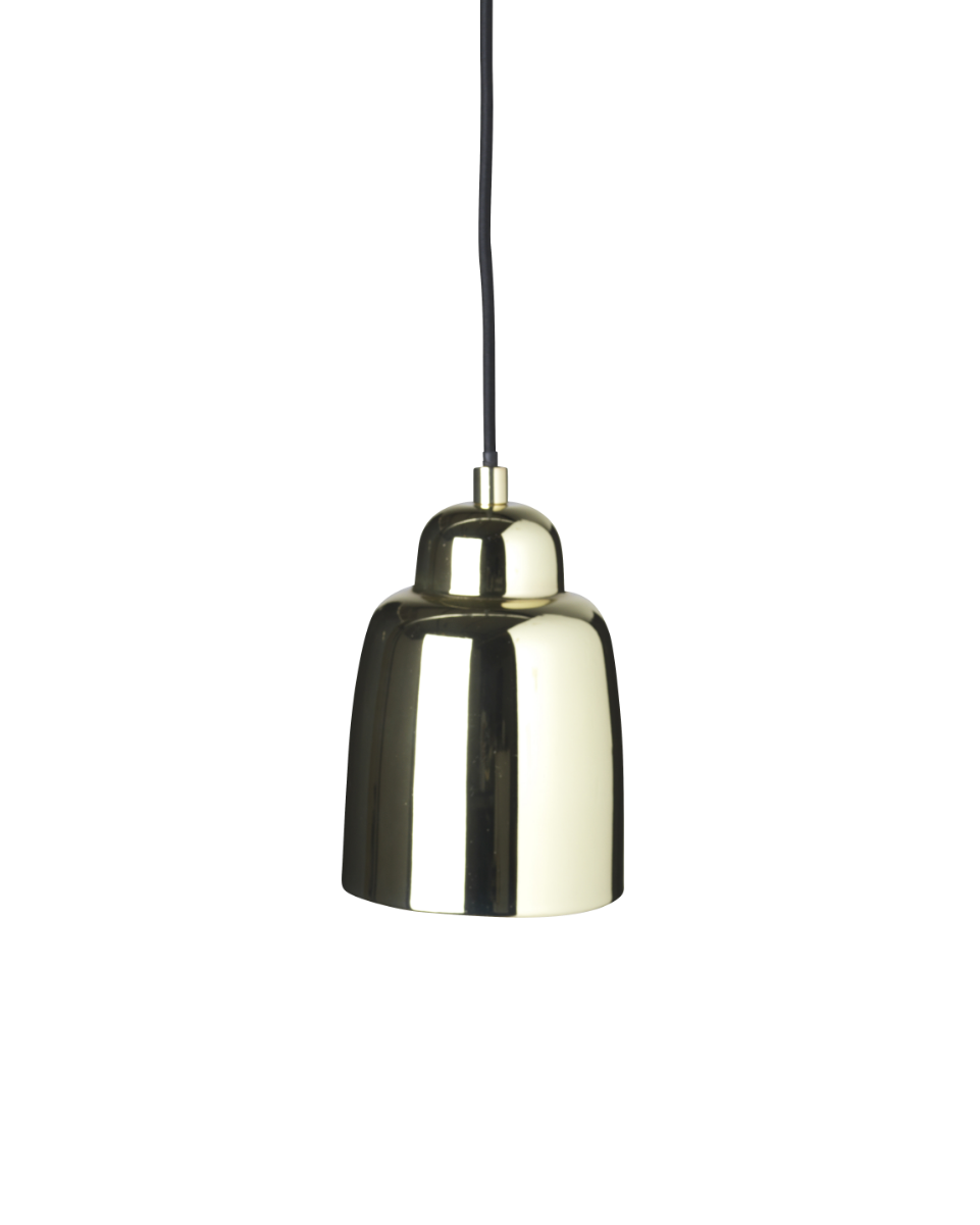 Pholc Champagne mini pendant light by Monika Mulder – Shiny Gold