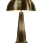 Dark Antique Brass Cordless Hotel Table Lamp