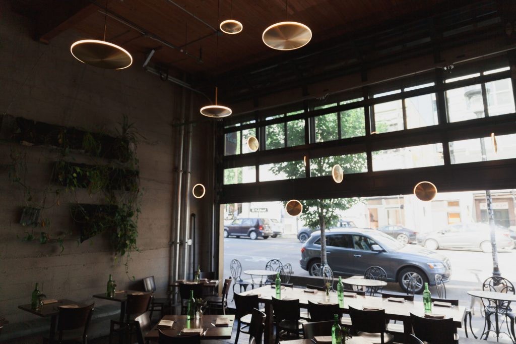 Round Brass Pendant Kitchen Dining Led By Graypants