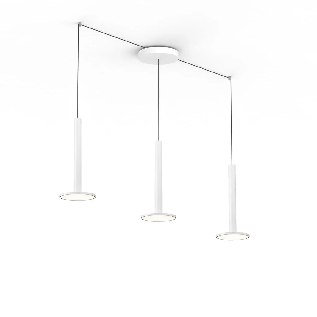 Pablo Designs Cielo XL Multi 3-Pendant Pendant Light dimensional view with scale reference