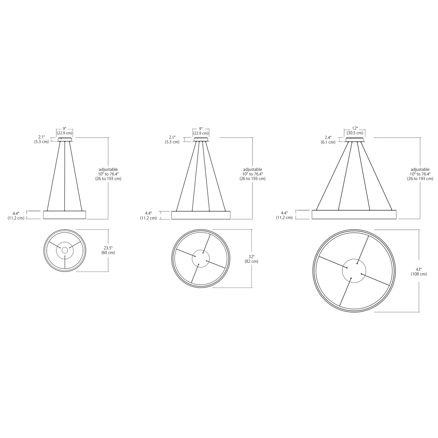 BlackJack Lighting Circuit Pendant Light