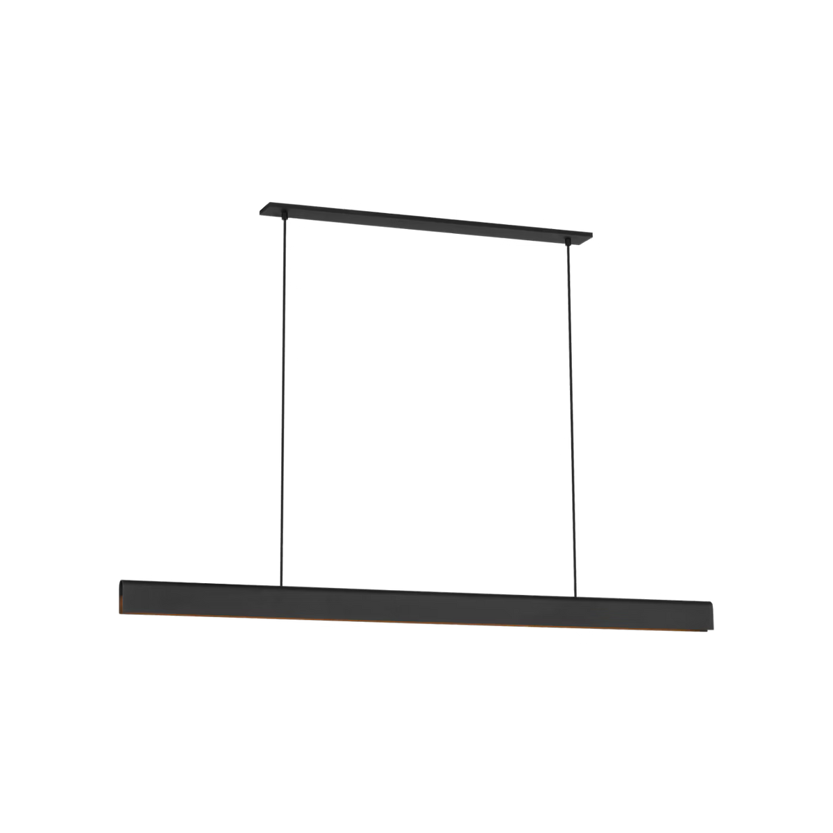 Visual Comfort Cloak 60 Linear by Peter Bristol in a furnished room
