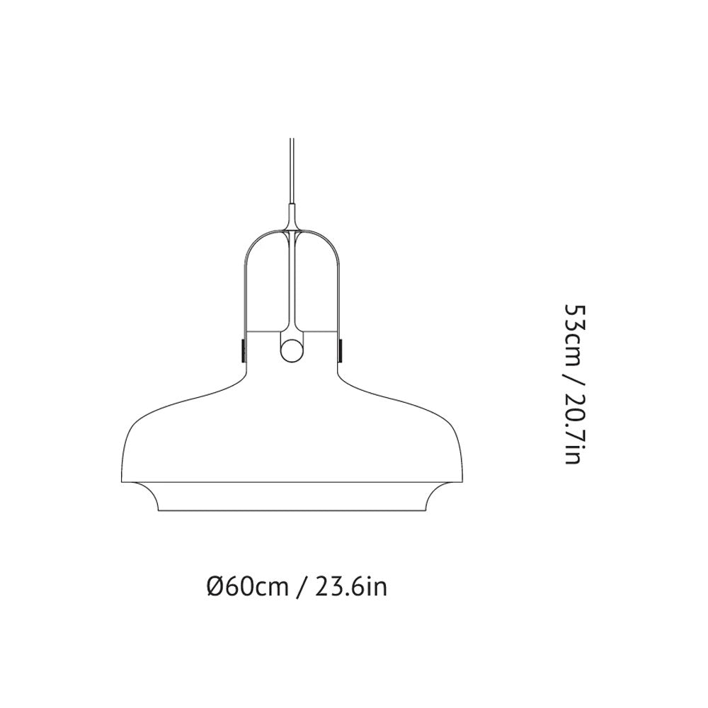 Copenhagen Sc8 Pendant Light by &Tradition