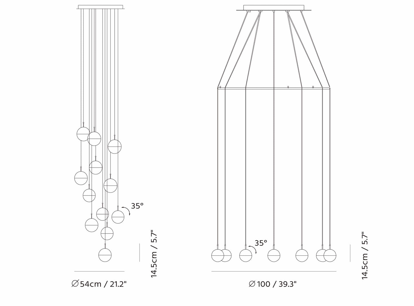 Seed Design Dora Pendant 12 Sld 1010P12 Crm