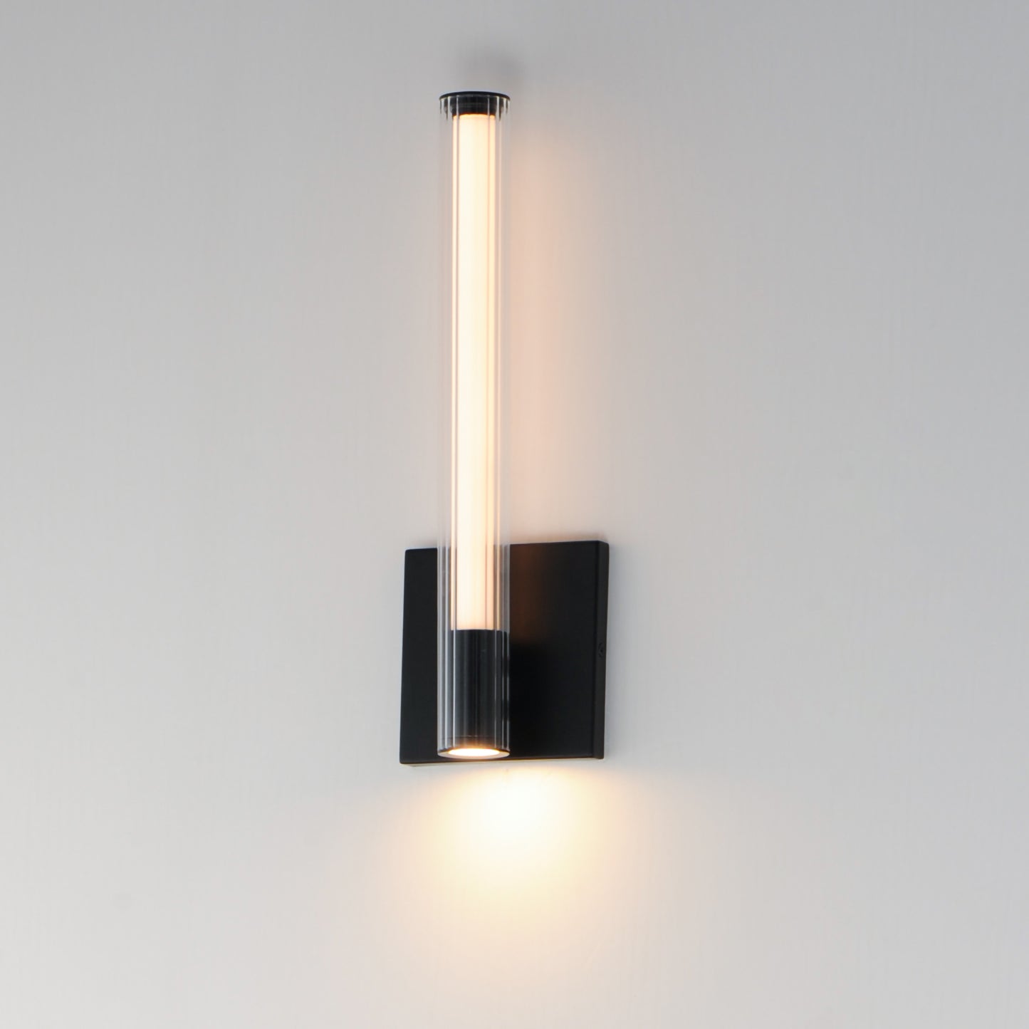 Cortex 14" LED Sconce Black by ET2