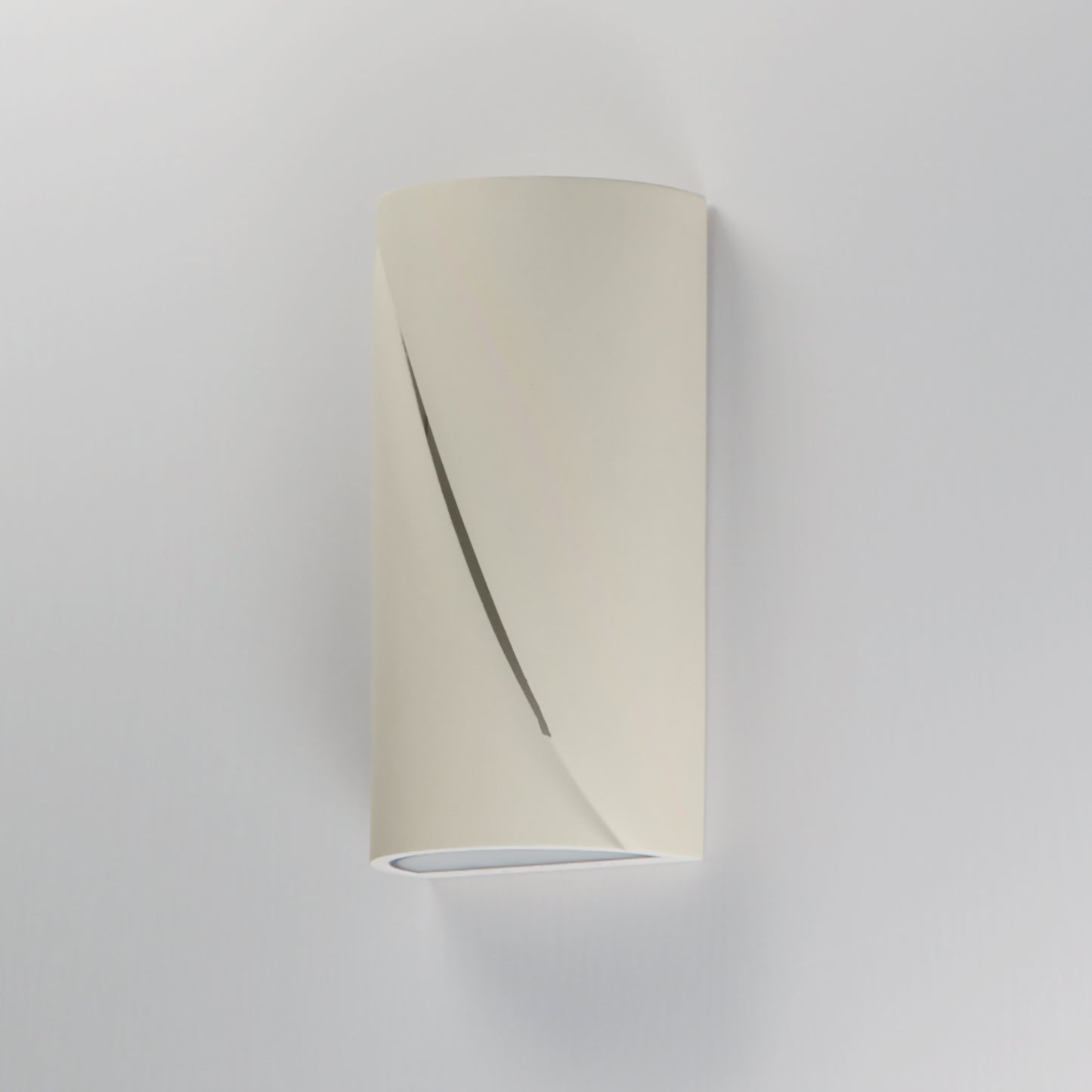 Puff 12" LED Outdoor Wall Sconce Chaulk White by ET2