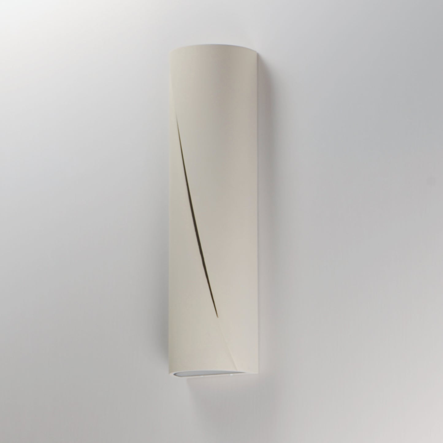 Puff 22" LED Outdoor Wall Sconce Chaulk White by ET2