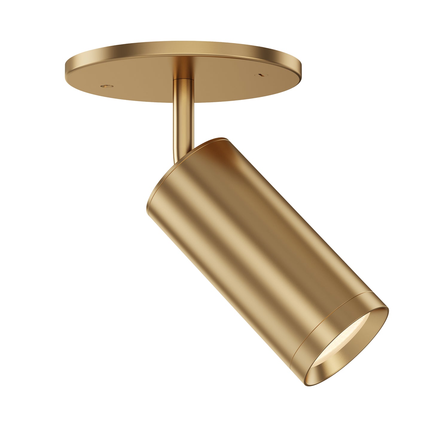 Pullman Retractable Spotlight Natural Aged Brass by ET2