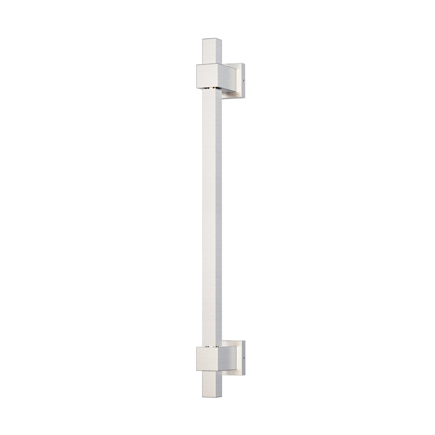 Cubist Square Wall Sconce Satin Nickel by ET2