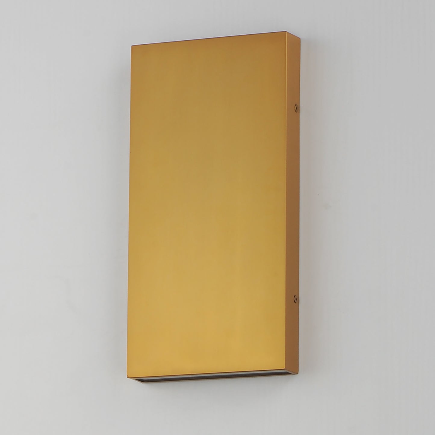 Brik 14" LED Wall Sconce Natural Aged Brass by ET2