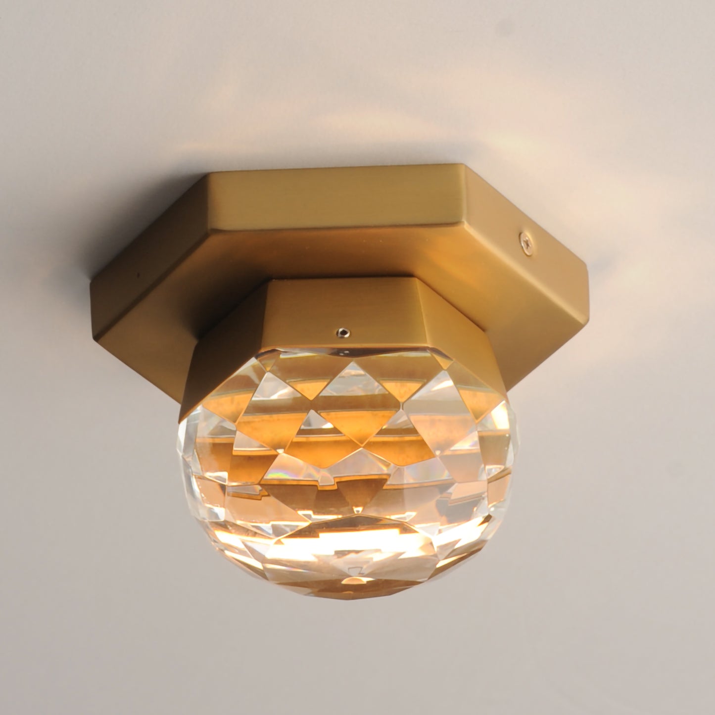 Allumettes LED Flush Mount Gold by ET2