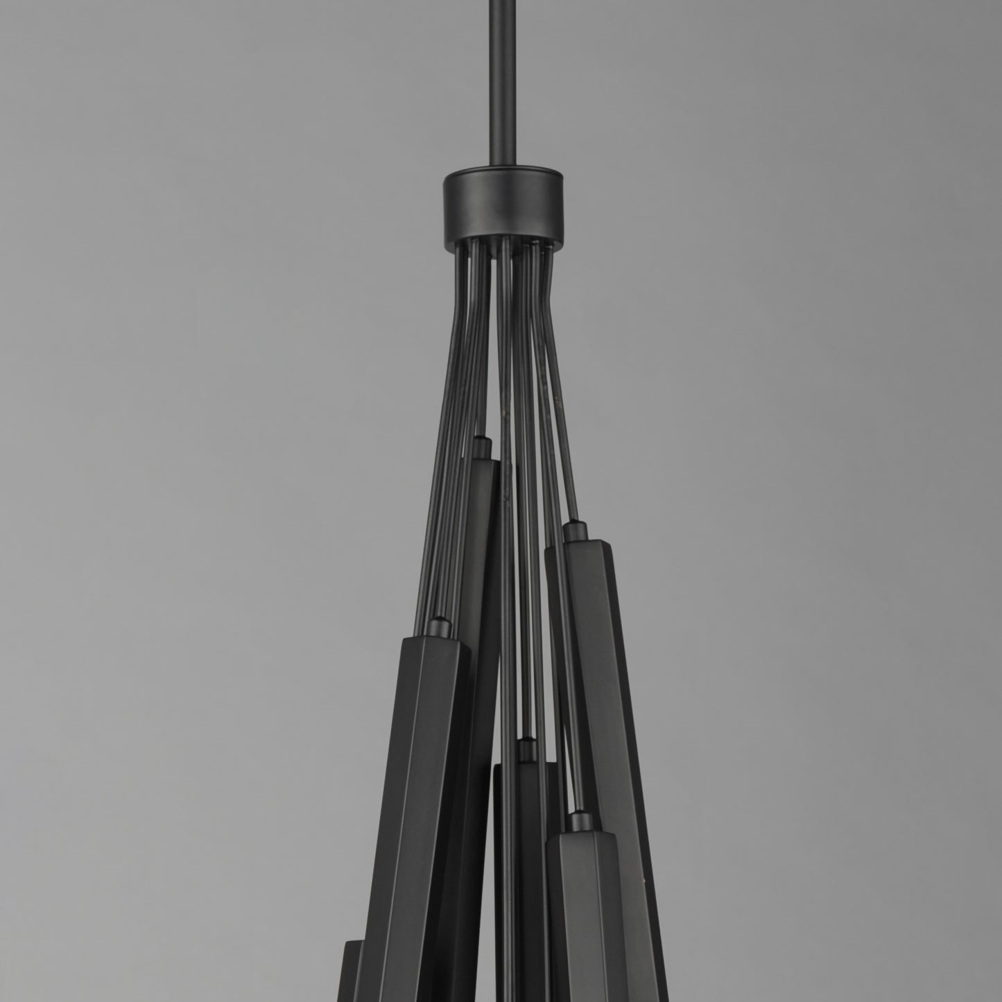 Allumettes 12-Light LED Pendant Black by ET2