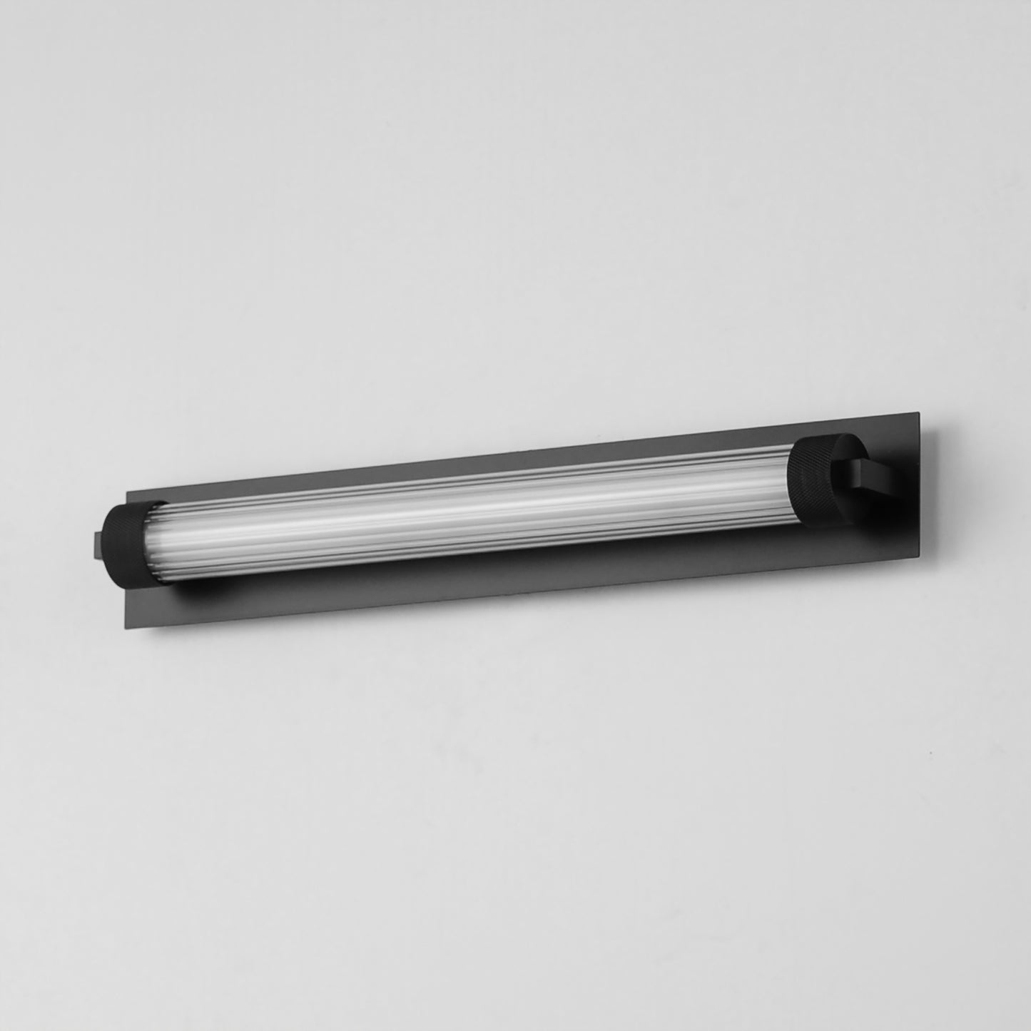 Doric 18" LED Wall Sconce Black by ET2