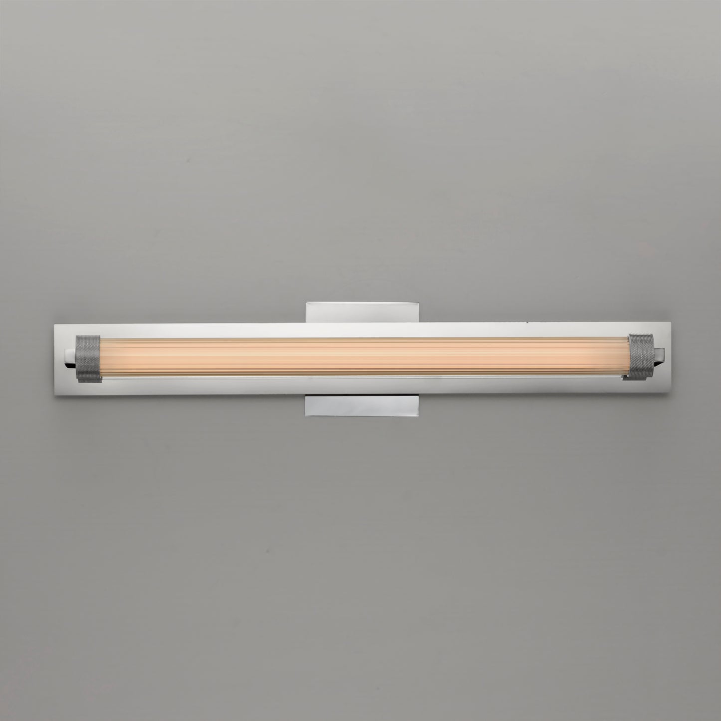 Doric 24" LED Bath Sconce Polished Chrome by ET2