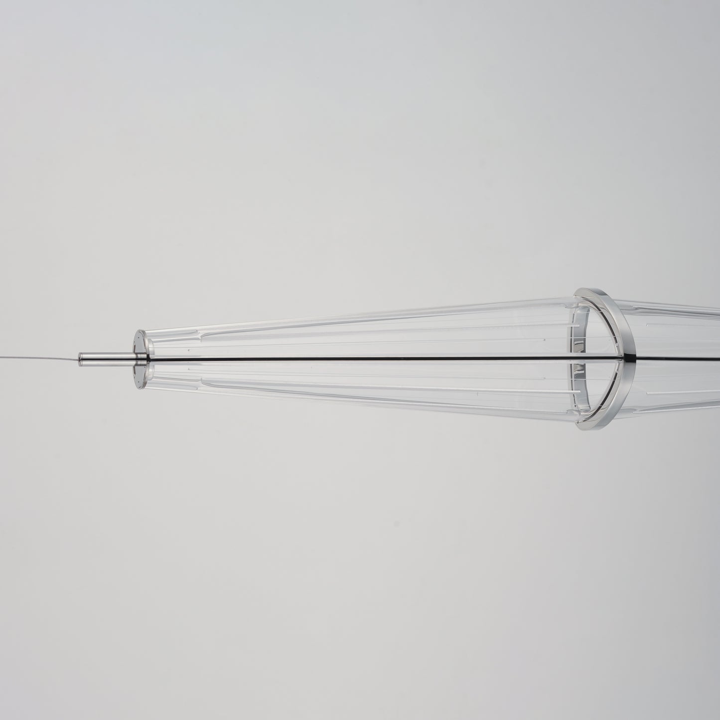 Quasar 35.5" LED Pendant Polished Chrome by ET2