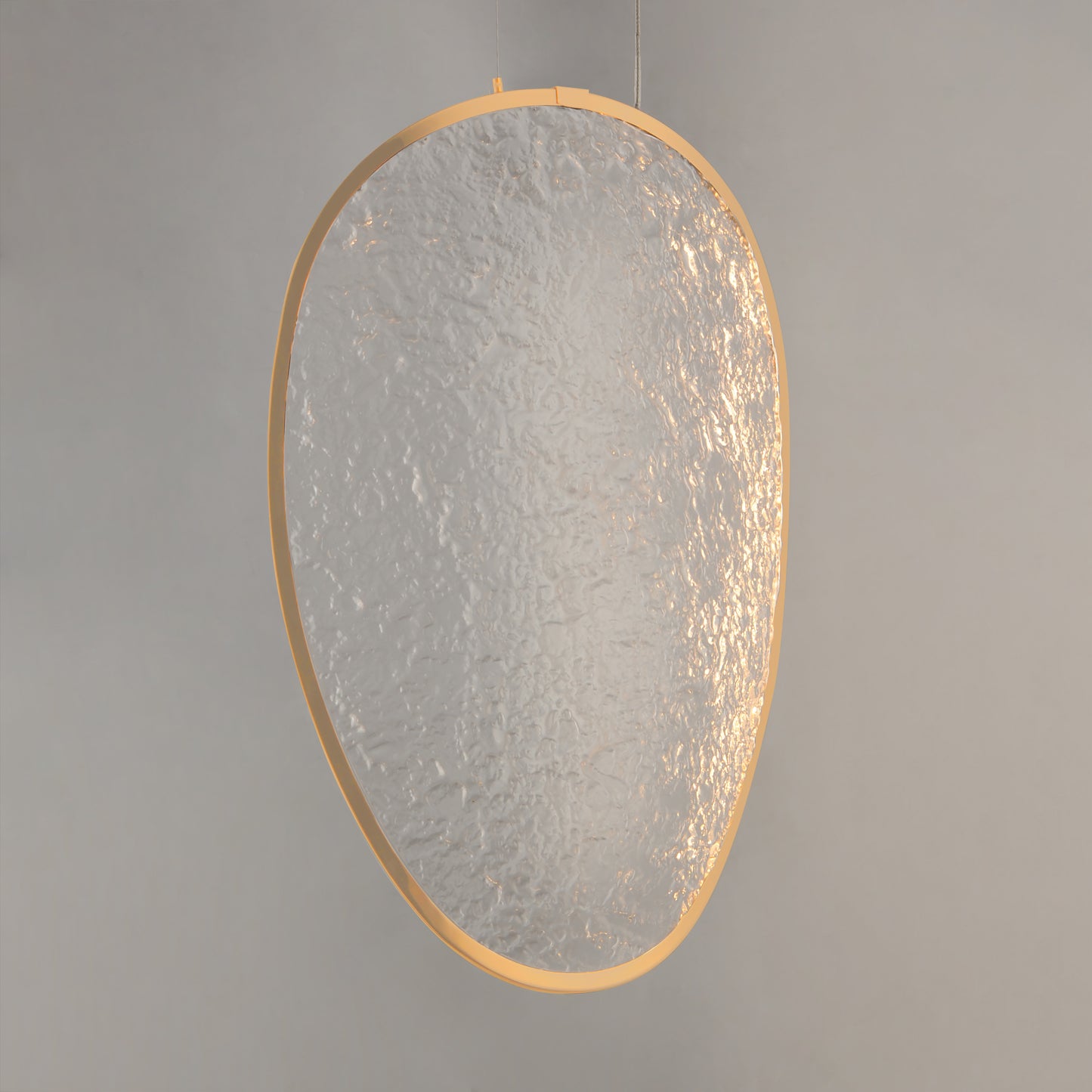 Moonscapes LED Pendant Brushed Champagne by ET2