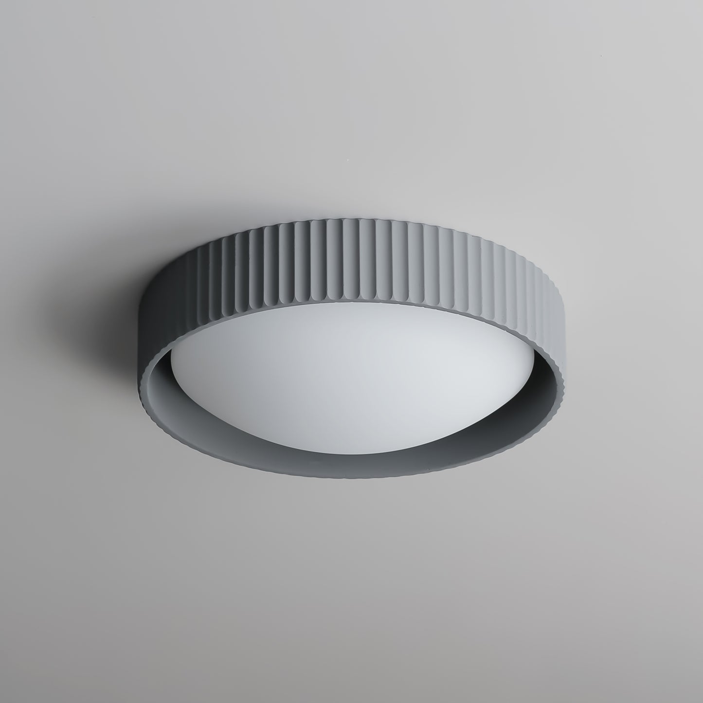 Souffle 14" LED Flush Mount Gray by ET2