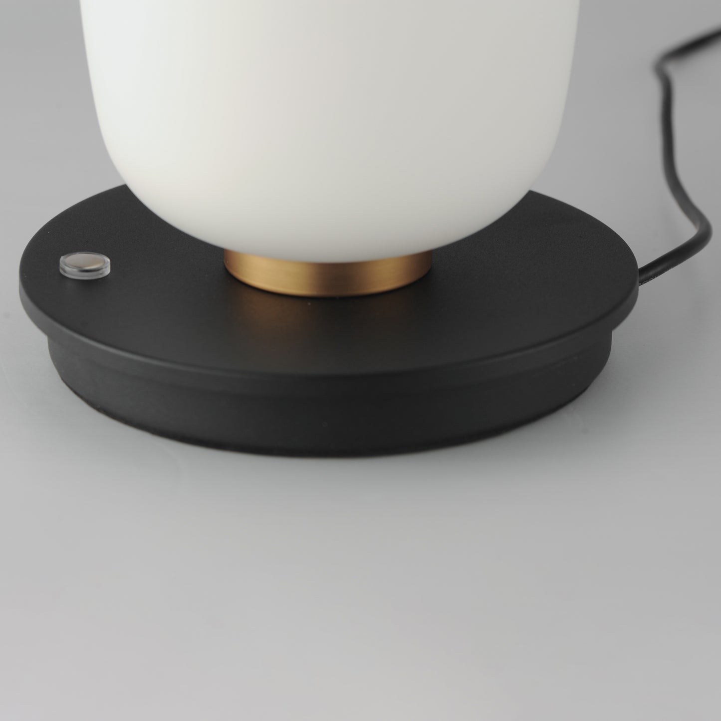 Soji Double Stack Portable Lamp Black/Gold by ET2