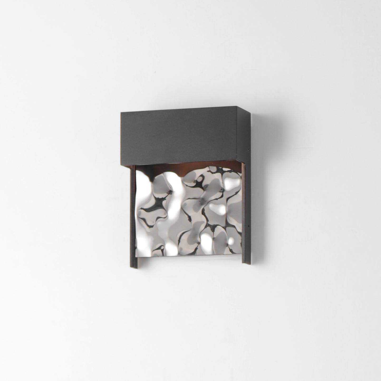 Coulee Small LED Outdoor Wall Sconce Black by ET2