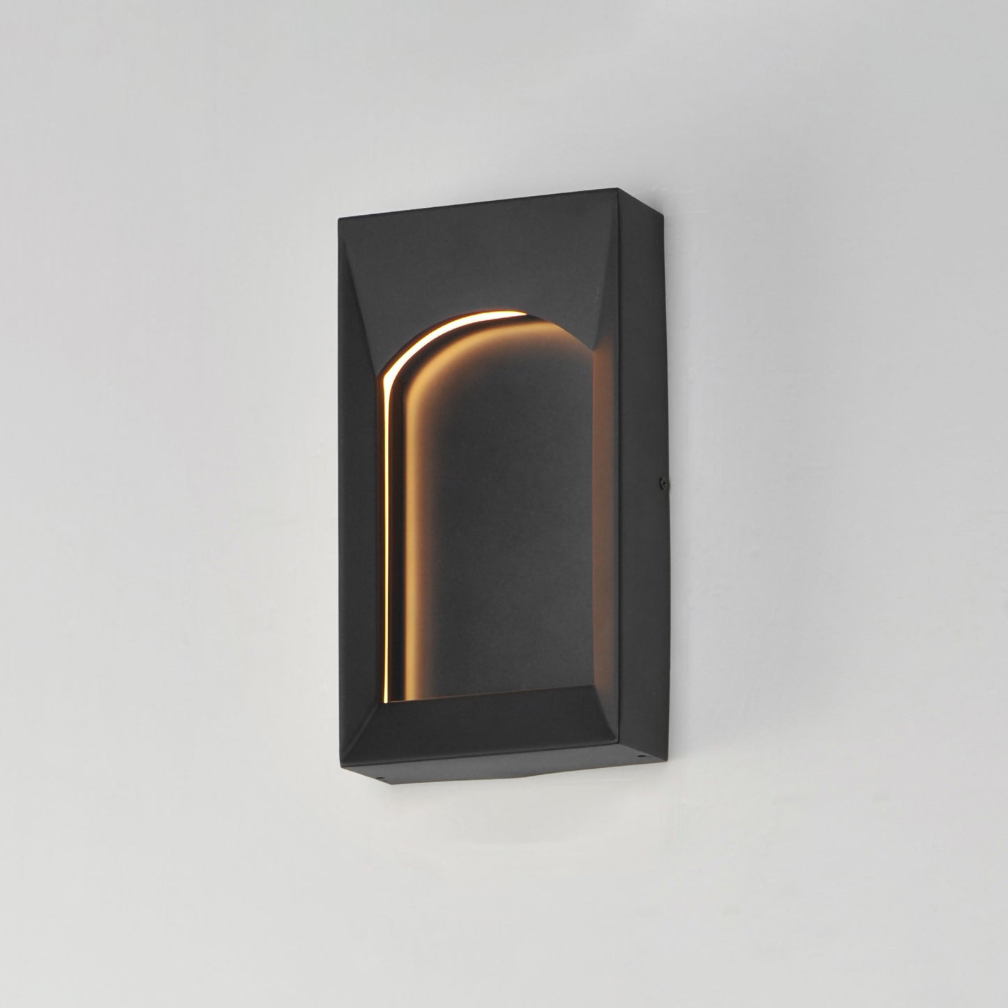 Brasilia Small LED Outdoor Sconce Black by ET2