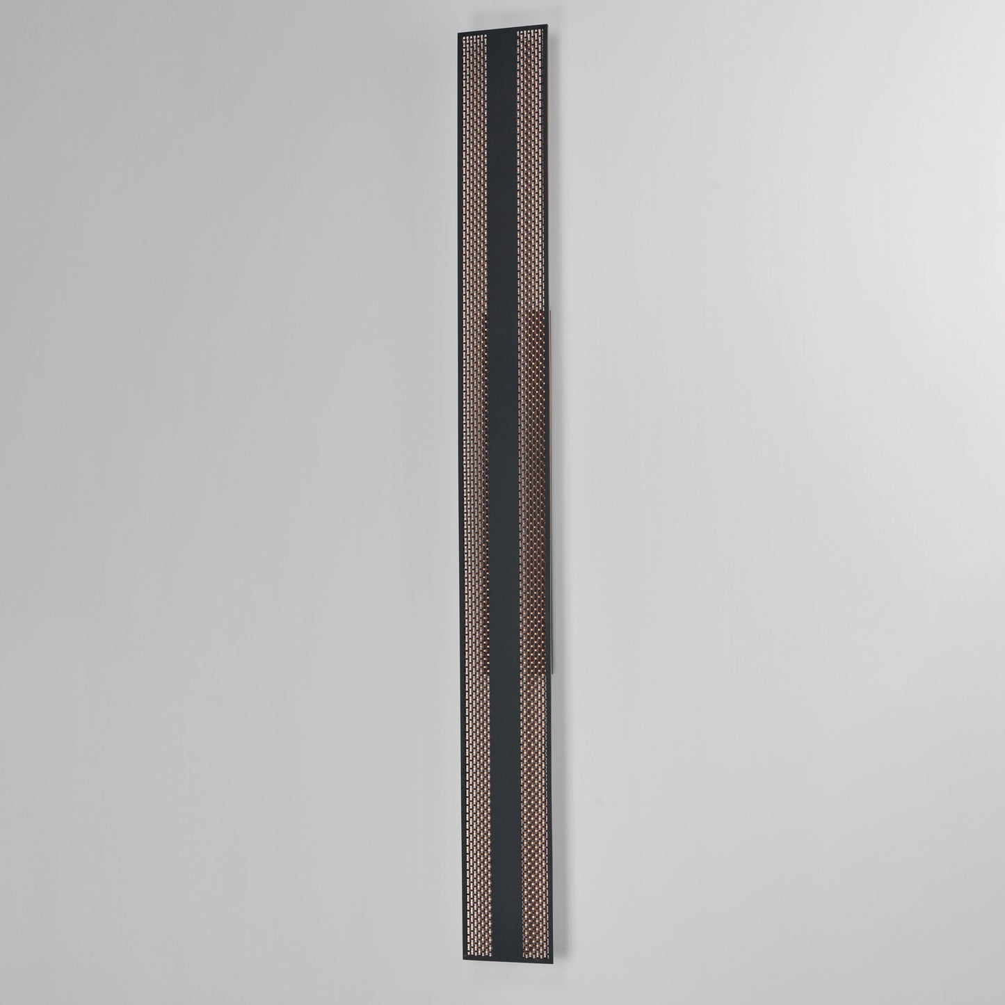 Interlace 60" LED Outdoor Wall Sconce Black/Aged Copper by ET2