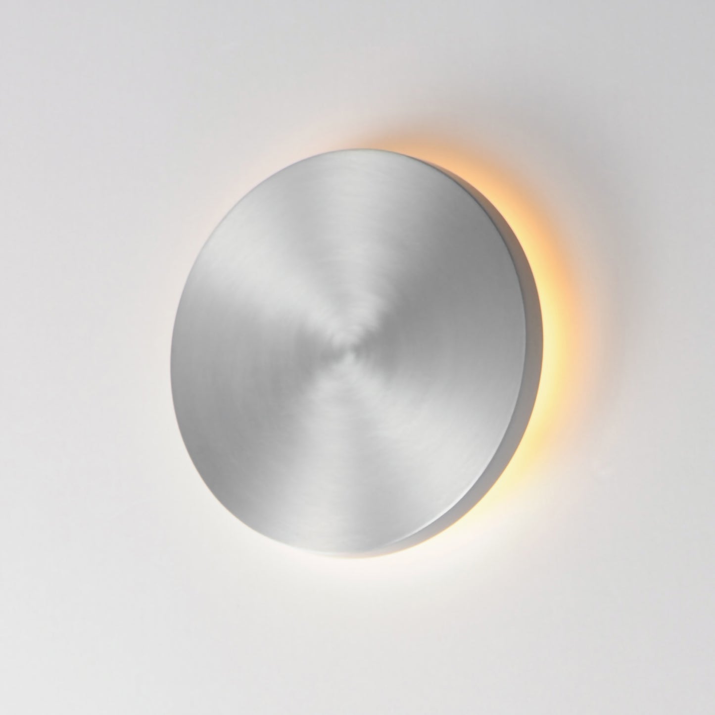Alumilux: Dish LED Outdoor Wall Sconce Satin Aluminum by ET2