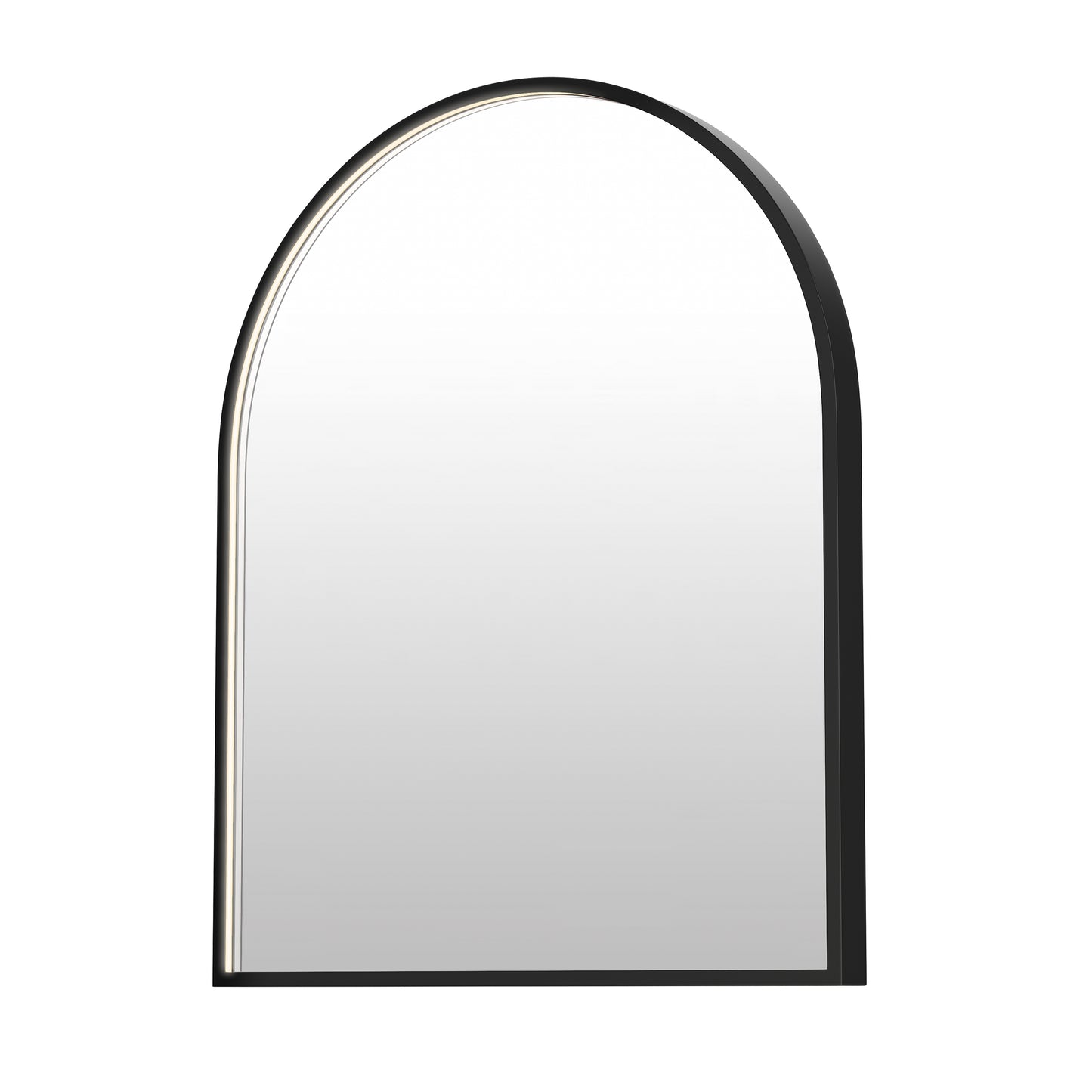 Elisse Arch 24"x30" Arch LED Mirror Black by ET2