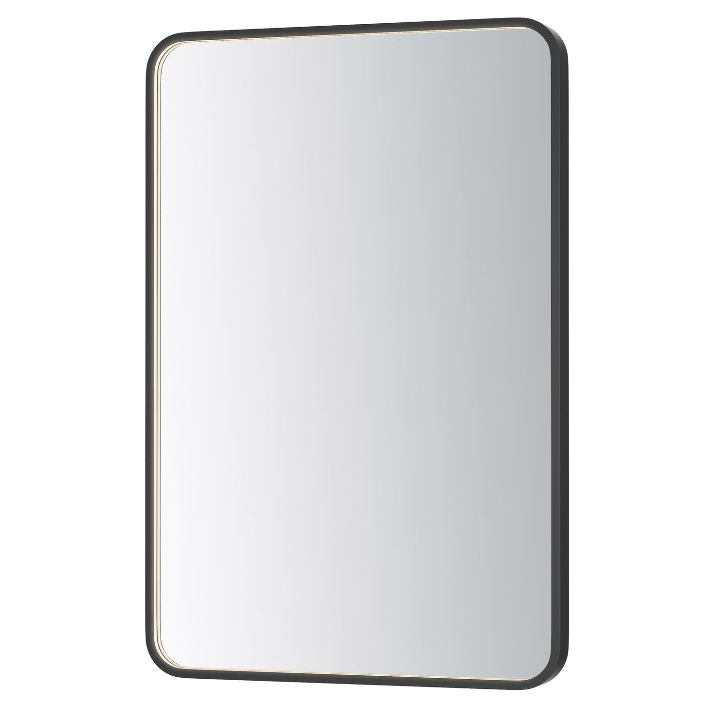 Elisse 24"X36" Rectangle LED Mirror Black by ET2