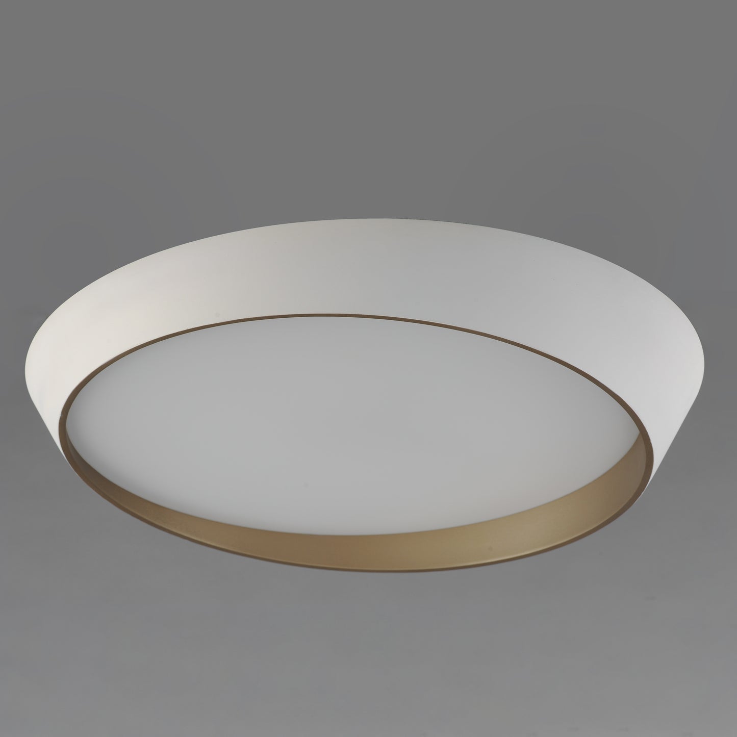 Slant 31.5" LED Flush Mount White/Gold by ET2