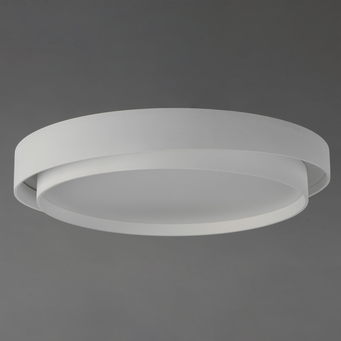 Ziggurat 31.5" LED Flush Mount White by ET2