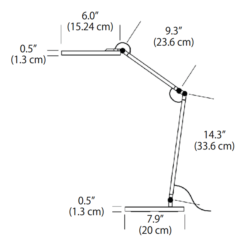 BlackJack Lighting Flexi Task Lamp