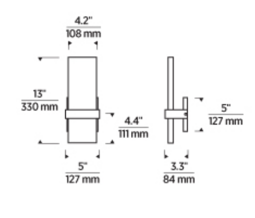 Led Wall Sconce Flyta Small by Visual & Comfort & Co