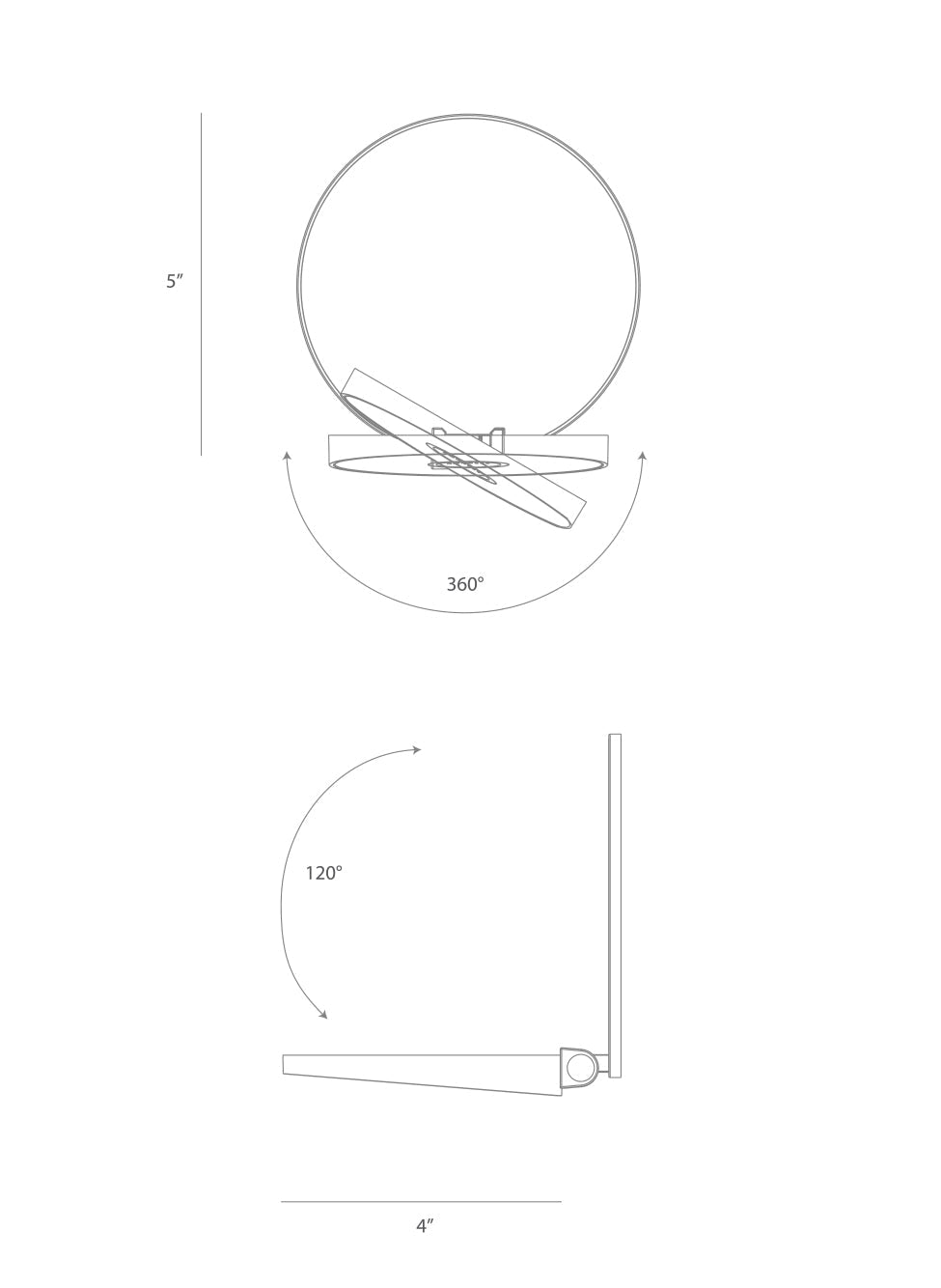 Gravy Wall Sconce Silver Body Chrome Plates Hardwire Grw S Sil Crm Hw by Koncept Inc