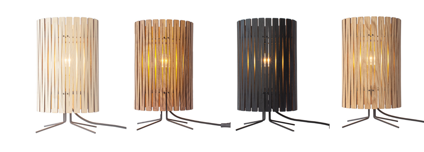 Kerflights T2 Modern Plywood Table Lamp By Graypants