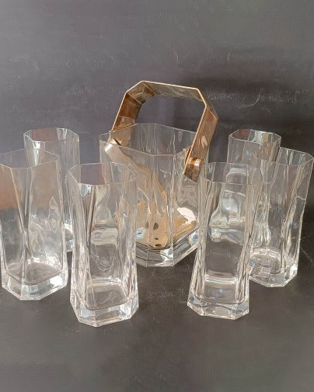 Arnolfo di Cambio CIBI Ice Bucket, Italian leaded crystal – view 3