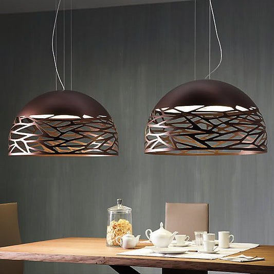 Kelly Large Dome Pendant Light by Lodes