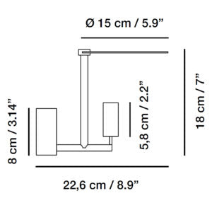 Carpyen Lighting Kelly Wall Light