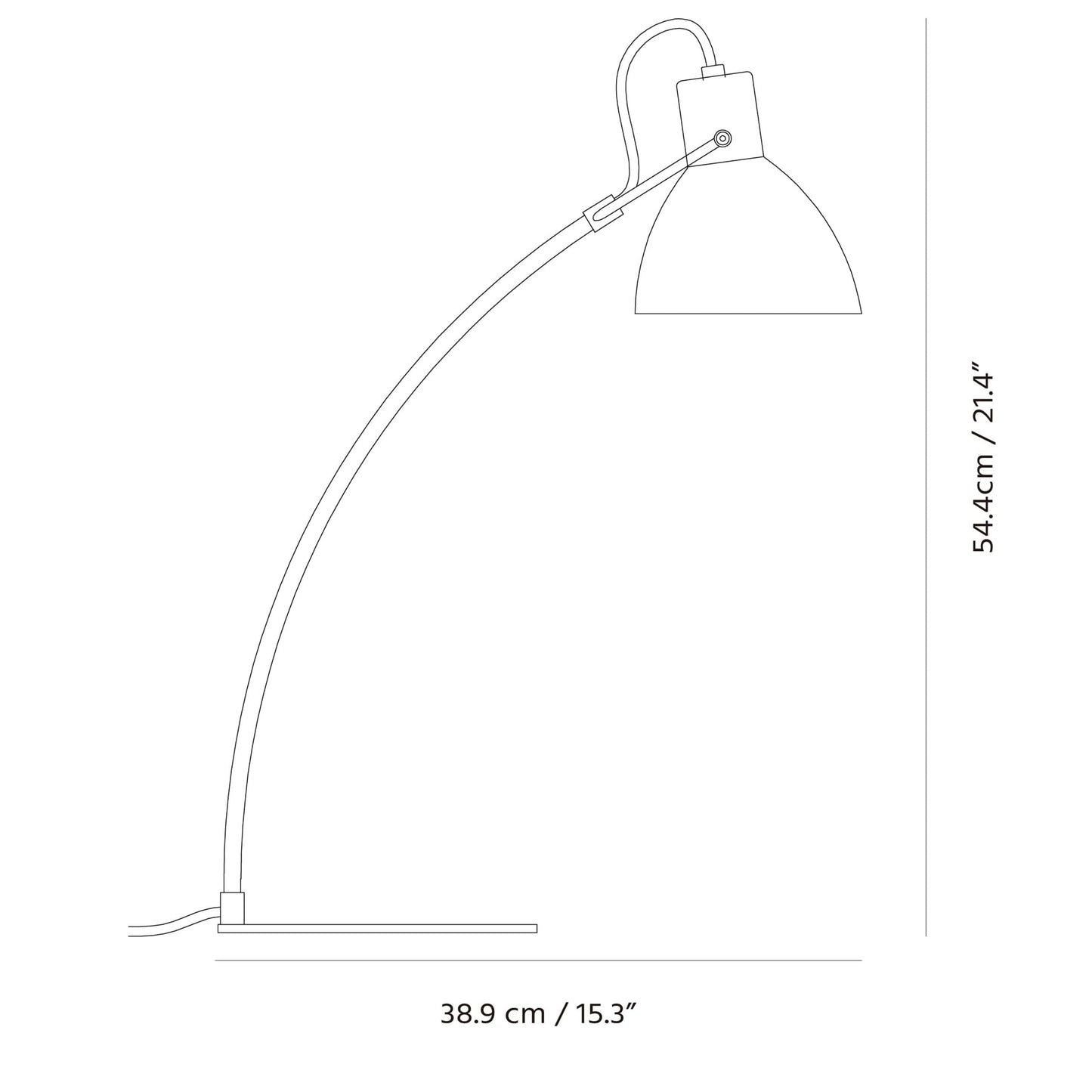 Seed Design Laito Wood Table Lamp Sq 893Dwr Dgy