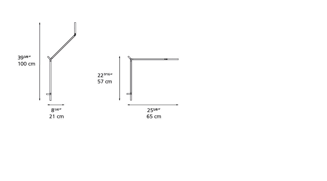 Artemide Demetra Table Body LED 2700K Matte Black 1734W58A