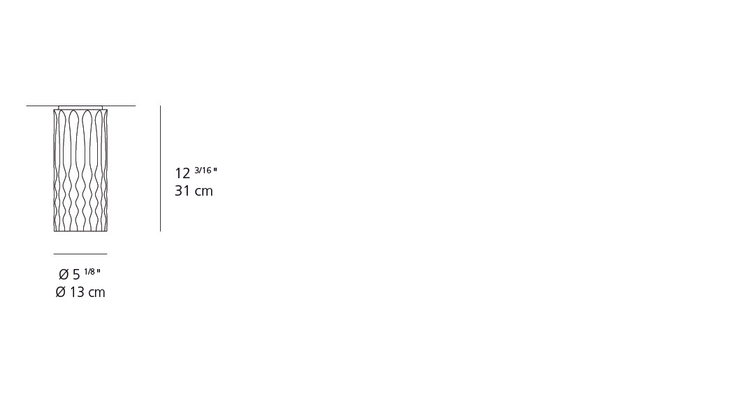 Artemide Fiamma 30 Ceiling LED Black 1989028A