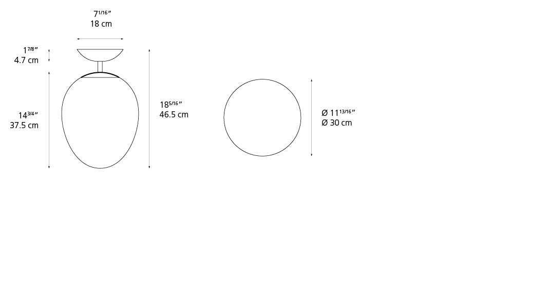 Artemide Stellar Nebula 30 Ceiling LED 0152128A