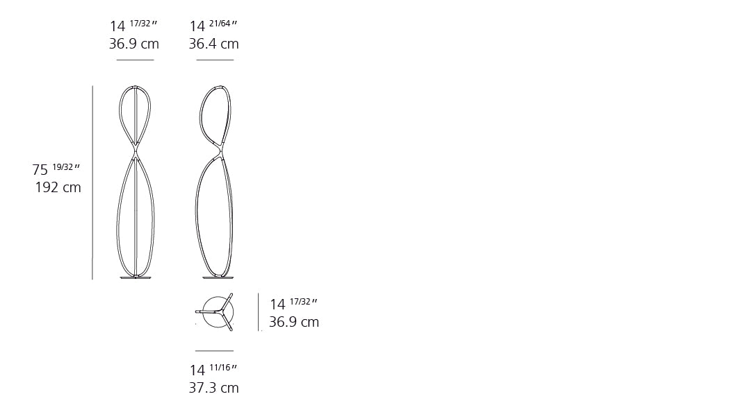 Artemide Arrival Floor LED Brass 1552018A