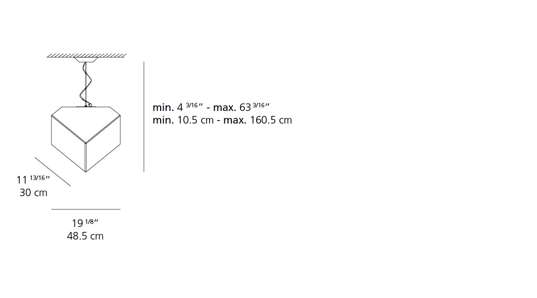 Artemide Edge 30 Suspension 1294018A