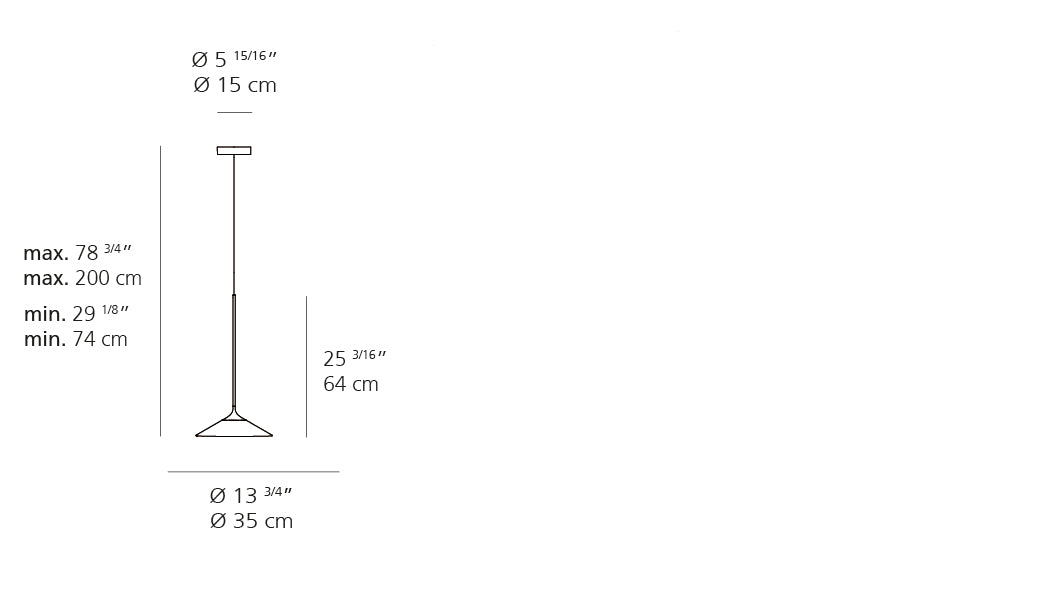 Artemide Orsa 35 Suspension LED 22W 0352038A